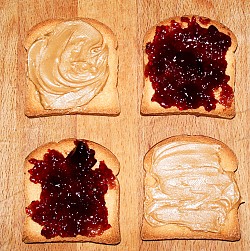 With a few kitchen gadget hacks, you can go beyond peanut butter and jelly sandwiches. These sandwiches do look good, though. (Photo: Katinka Kober/sxc.hu)