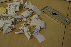 A razor scraper is an effective way to remove mailing labels. (Photo: daveynin's buddy icon daveynin/Flickr)