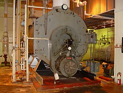 This oil boiler could run on a biofuel blend. (Photo: salem/iStockphoto.com)