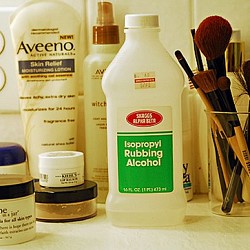 Photo of rubbing alcohol by rutlo/Flickr.