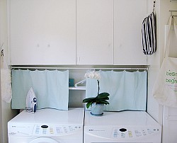 Photo of a pretty laundry room by love Maegan/Flickr Creative Commons.