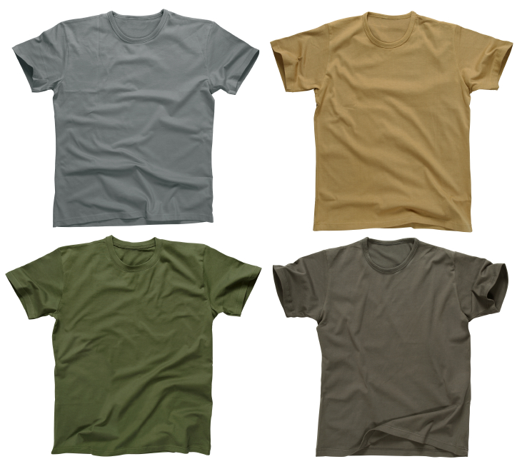 Photo of old T-shirts by sumnersgraphicsinc/istockphoto.com. 