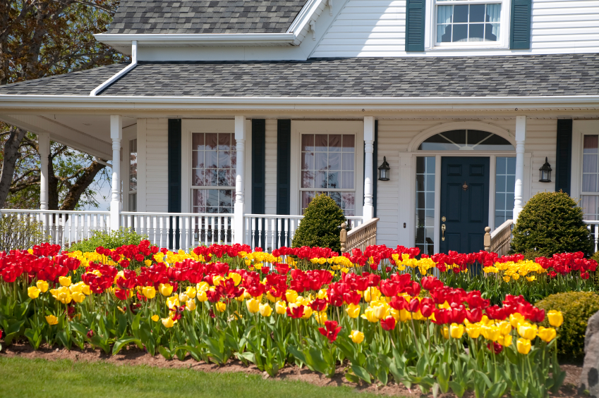 Photo of a beautiful house in spring by onepony/istockphoto.com
