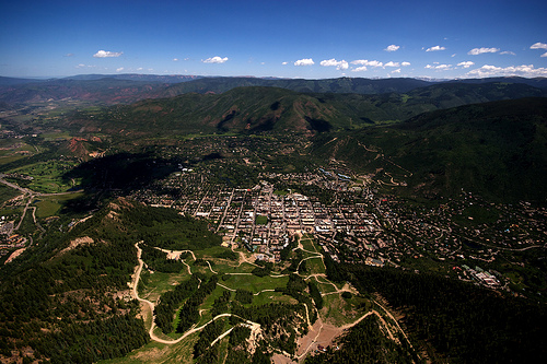 Aspen, CO (pictured here) has some of the healthiest drinking water in the US.  Photo: The Intrepid Traveler/Flikr.