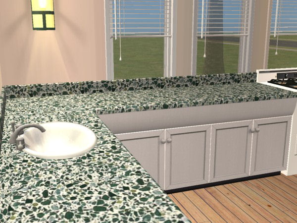 terrazzo countertop