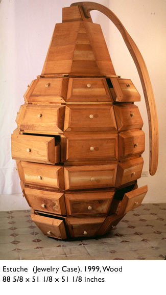 The Grenade Dresser by Los Carpinteros via PBS.org The Grenade Dresser by Los Carpinteros via PBS.org