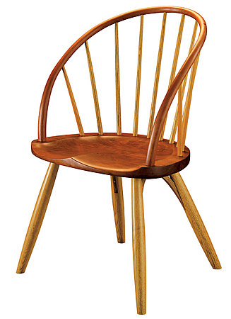 thos moser inverted armchair
