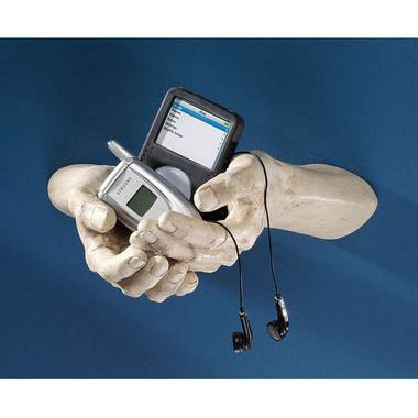 Hand shelf via Skymall.com Hand shelf via Skymall.com