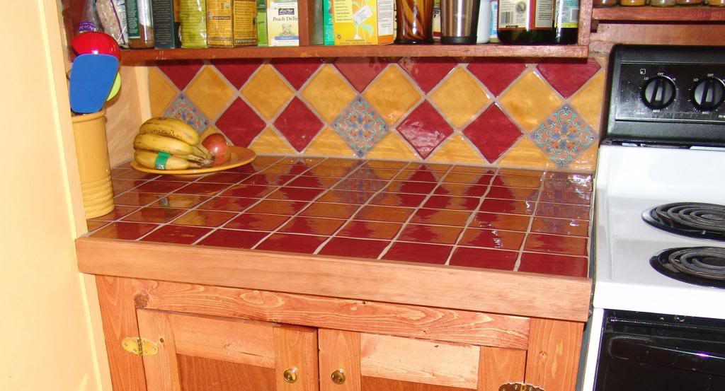 Wood edged tile Wood edged tile
