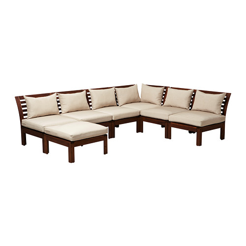 The Applaro Outdoor Sectional (via Ikea.com) The Applaro Outdoor Sectional (via Ikea.com)