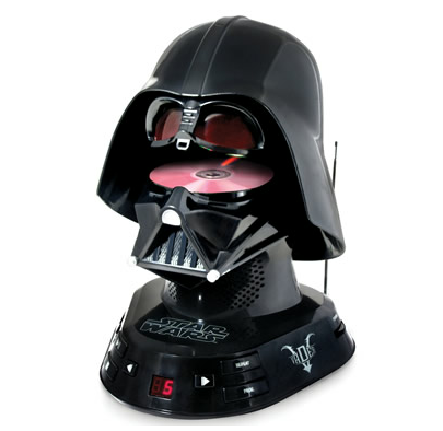 The Darth Vader CD Player via Hammacher.com The Darth Vader CD Player via Hammacher.com