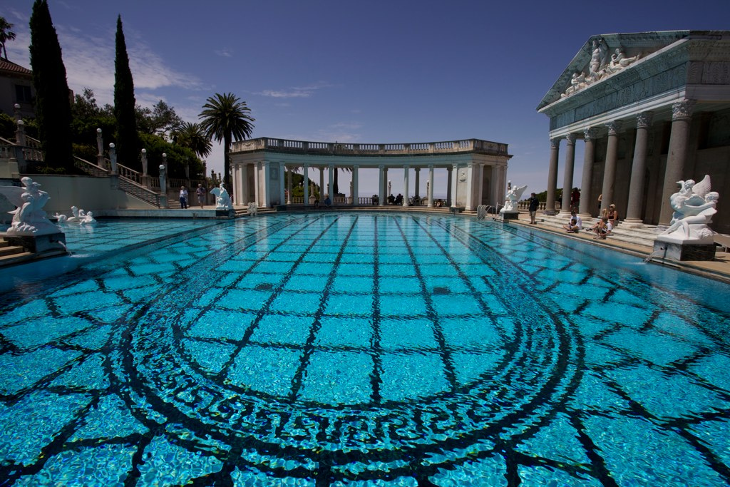 The pool at Hearst castle photographed by Adam Verwymeren