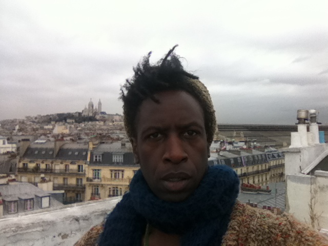Williams on his Paris roof