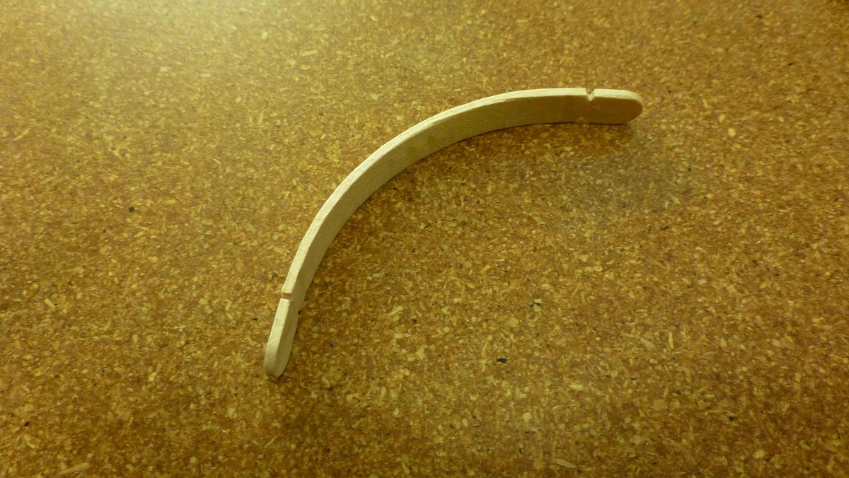 Here is my bent Popsicle stick bow. Not bad. Here is my bent Popsicle stick bow. Not bad.