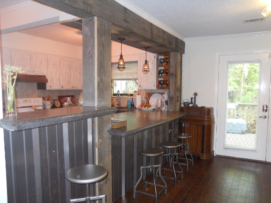 The work pays off with beautiful concrete countertops like these. Photos by Lee Anne Culpepper. The work pays off with beautiful concrete countertops like these. Photos by Lee Anne Culpepper.