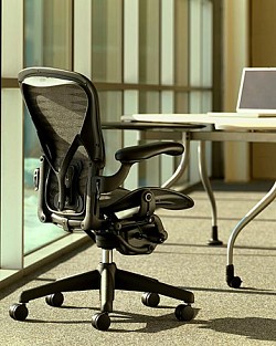 The Aeron Chair. Image courtesy of Herman Miller.