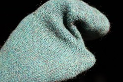When all else fails, make a hand puppet from an old sock. Photo and hand puppet by s.e. smith.