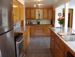 A beautiful modern kitchen. You're on your way.