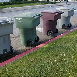 Plumbers agree that your food scraps should be in one of these, not flushed down the toilet. Photo: Leslie Richards/stock.xchng