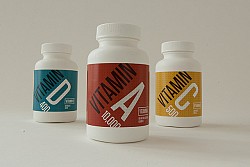 Vitamin bottle design by Colin Dunn (via Flickr Creative Commons)