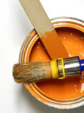 orange paint