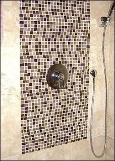 Black and white shower tiles Black and white shower tiles