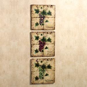 Grape clusters wall tile Grape clusters wall tile