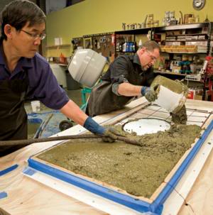concrete shop