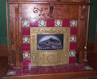 Hand-painted tiles
