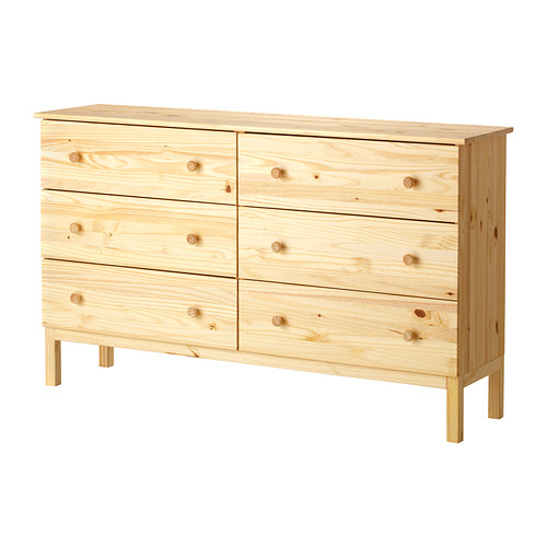The Tarva 6 Drawer Chest from Ikea The Tarva 6 Drawer Chest from Ikea