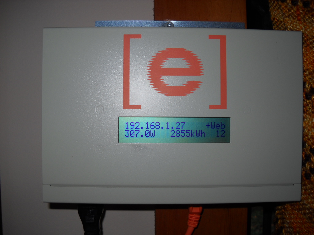 Enphase monitoring panel. Photo: Cris Carl