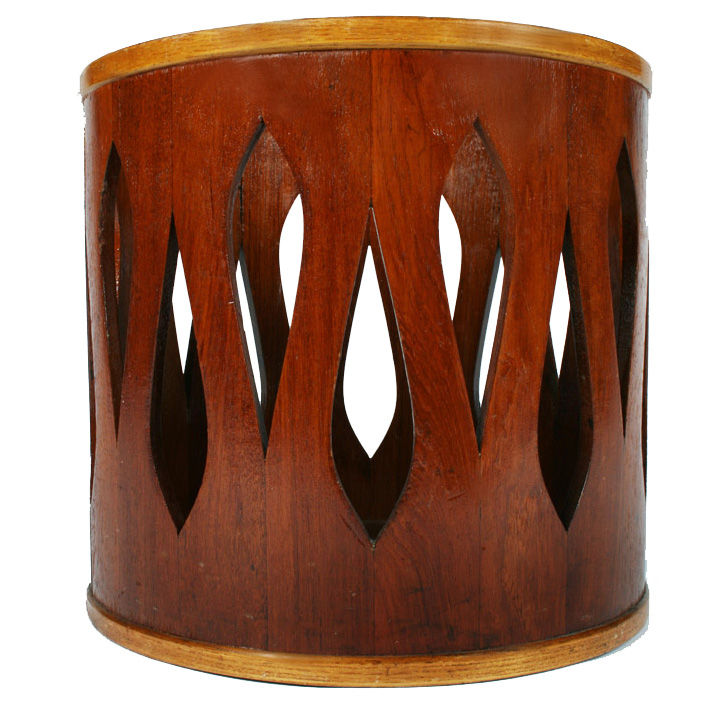 The Staved Teak Wastebasket by Jens Quistgaard for Dansk via 1sr Dibs The Staved Teak Wastebasket by Jens Quistgaard for Dansk via 1sr Dibs