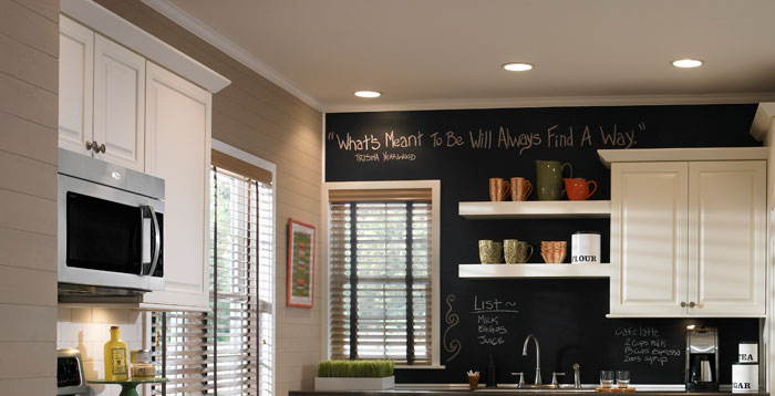 Kitchen recessed lighting/Courtesy of Lowe's