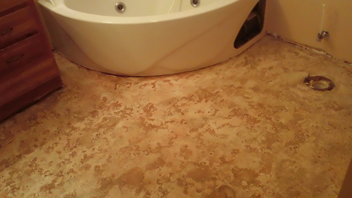 Concrete floor by Decorative Concrete Kingdom/flickr