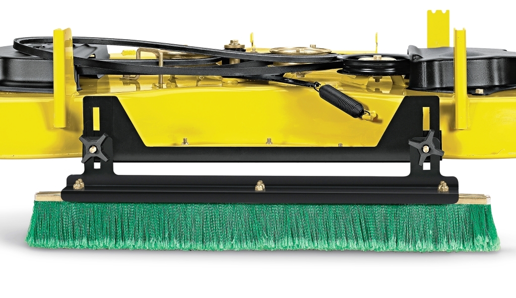 Lawn striping brush attachment/courtesy John Deere Lawn striping brush attachment/courtesy John Deere