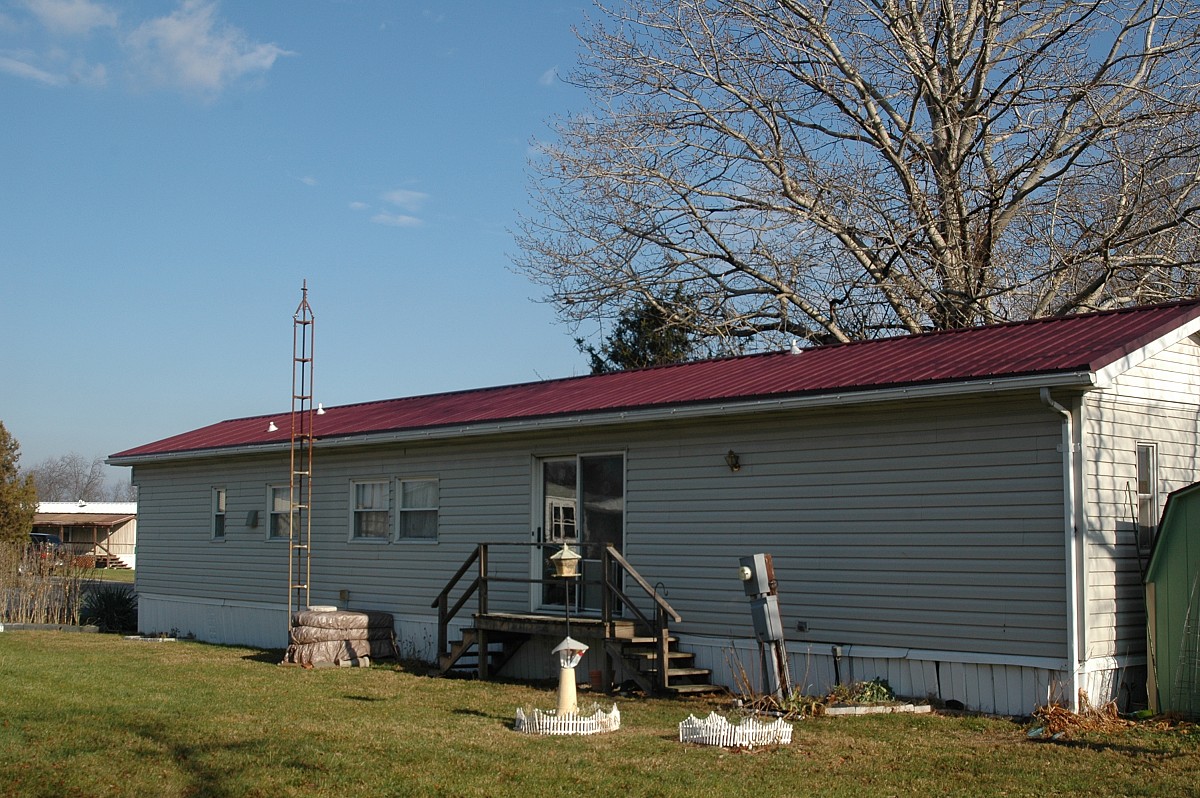 New metal roof New metal roof