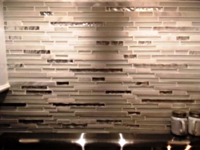 Closeup of tile backsplash Closeup of tile backsplash