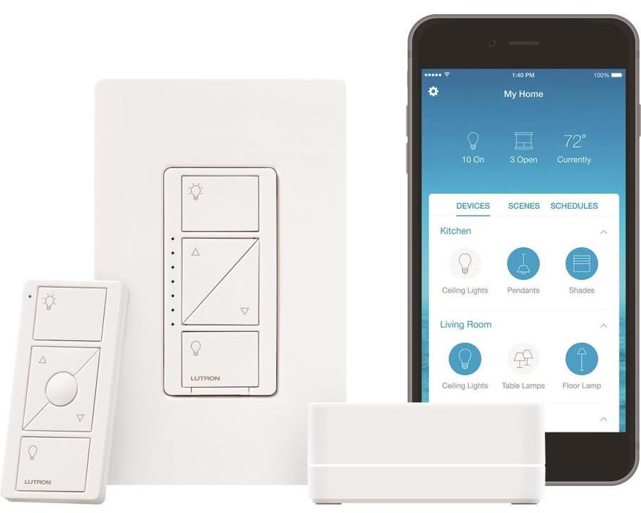 Smart dimmer switch/Courtesy of Lowe's