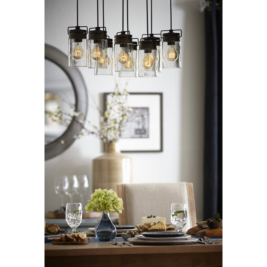 Multiple light source pendant light/Courtesy of Lowe's