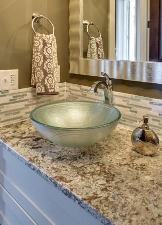 Granite vanity countertop / courtesy Coldspring Granite vanity countertop / courtesy Coldspring