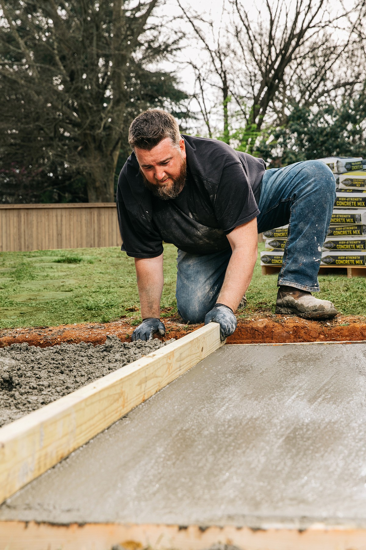 Concrete slab/courtesy Sakrete