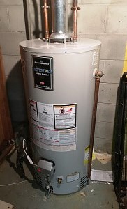New hot water heater install New hot water heater install