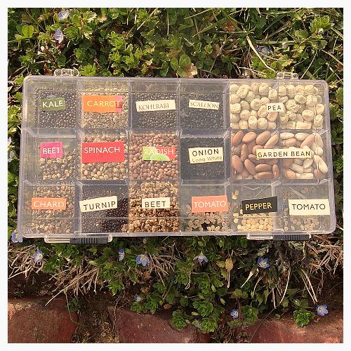 Seed library box and photo by The Garden Stamp via Hometalk.com. Seed library box and photo by The Garden Stamp via Hometalk.com.
