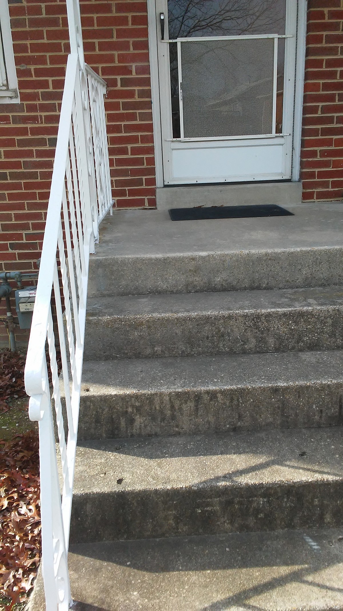 Painted handrail