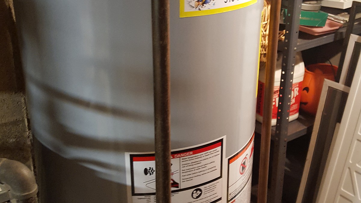 Brand new water heater install