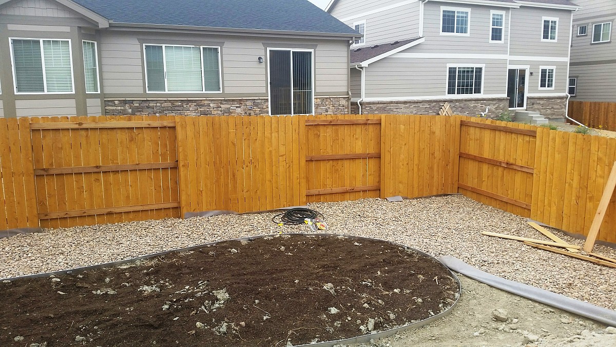 High quality new fence