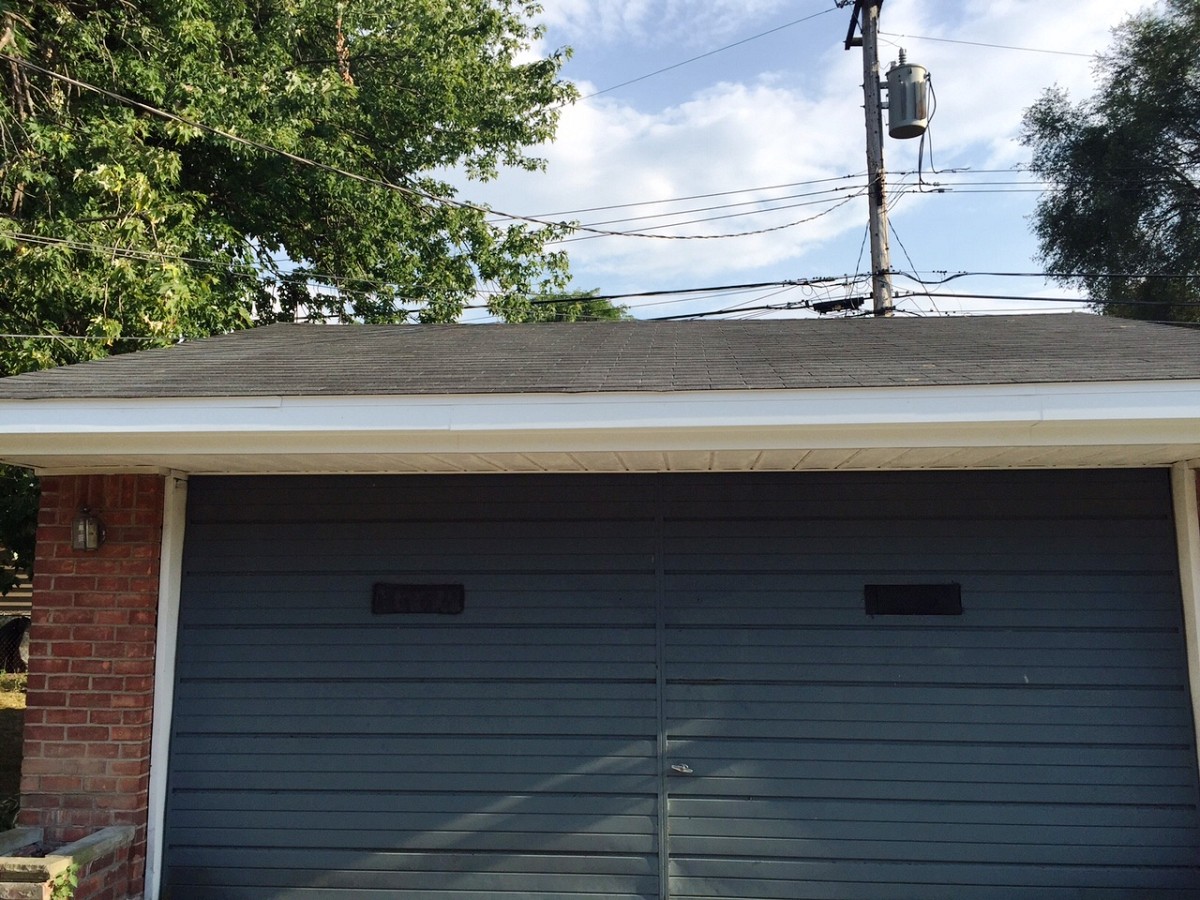 Garage roof replacement Garage roof replacement