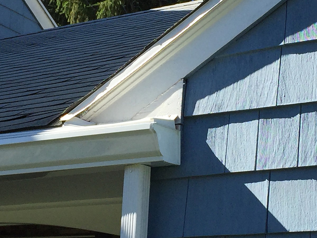 New gutters and downspout New gutters and downspout