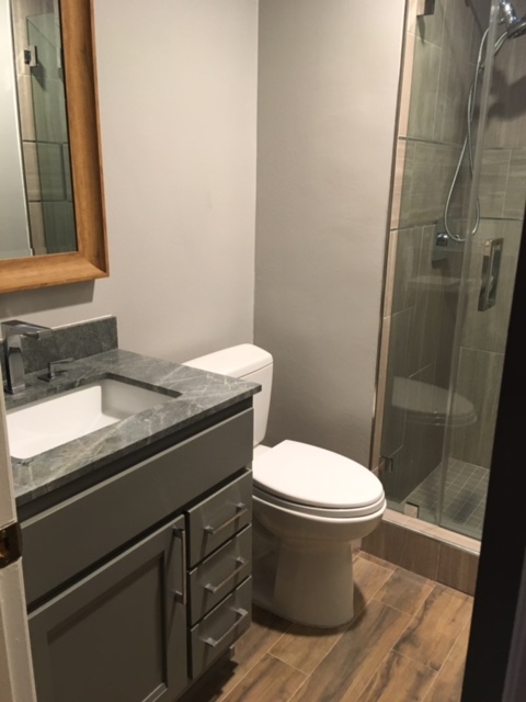 Bathroom remodel with quality materials Bathroom remodel with quality materials