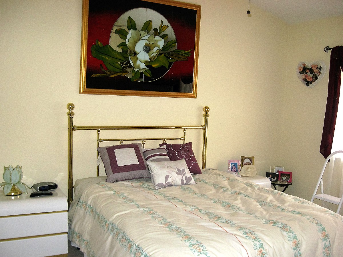 New paint for the master bedroom